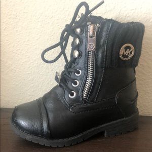 Michael Korda Girls Moto Boots